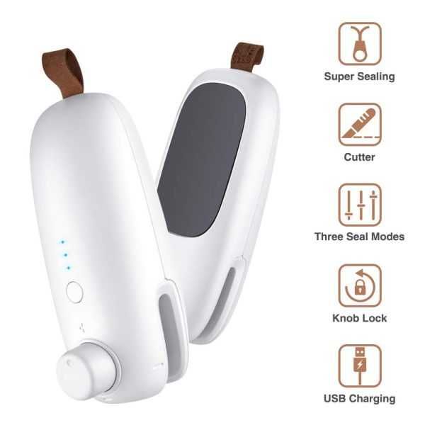 2 в 1 мини USB акумулаторна машина за заваряване на торбички. НОВА