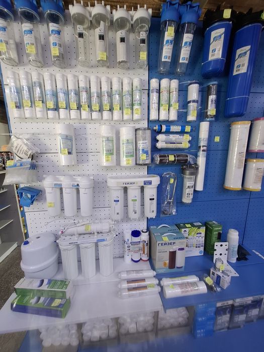 Фильтры для воды в ассортименте продажа и установка