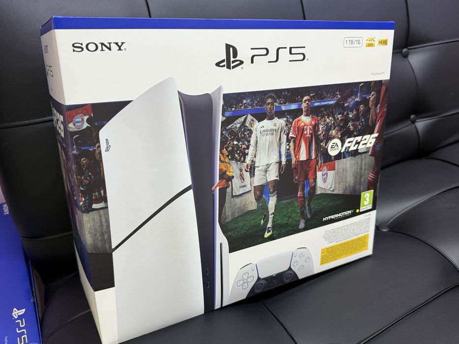 +FC 26/Новый Sony Playstation 5 Slim 1TB 1000GB/ Sony Ps 5 Slim 1TB