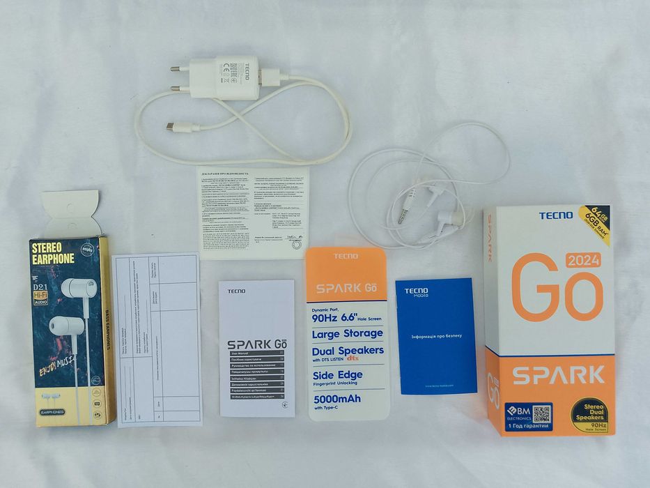 Telefon Tecno Spark Go 2024 6/64GB