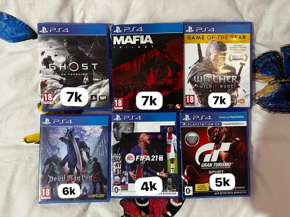 Продаеться игры на ps