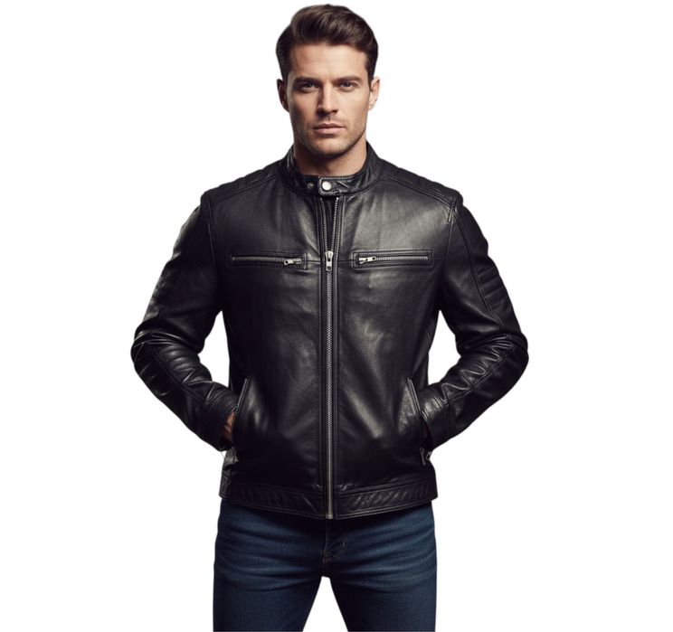 Barneys Original Leather Jacket ОРИГИНАЛ мъжко яке/естествена кожа XL