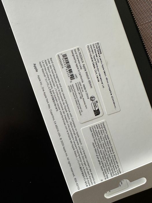 Curea metalica Apple Watch 45mm Gold Milanese Loop