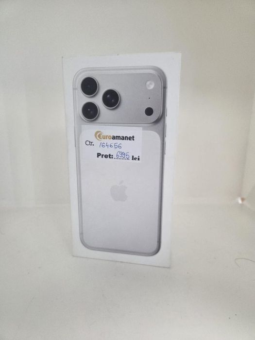 Telefon mobil Apple iPhone 17 Pro Max, 256GB, 5G, Silver -A-