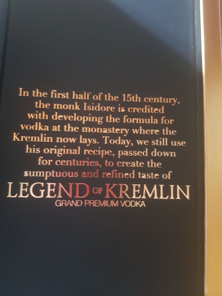 Legend of Kremlin -Луксозна кутия от Водка
