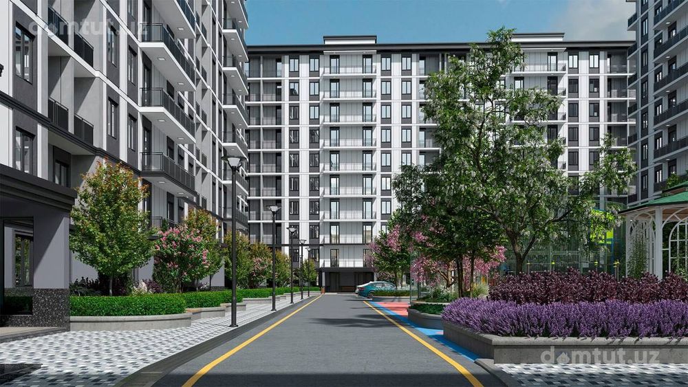 Продается 1 комнатная квартира в городе Ташкент новостройка