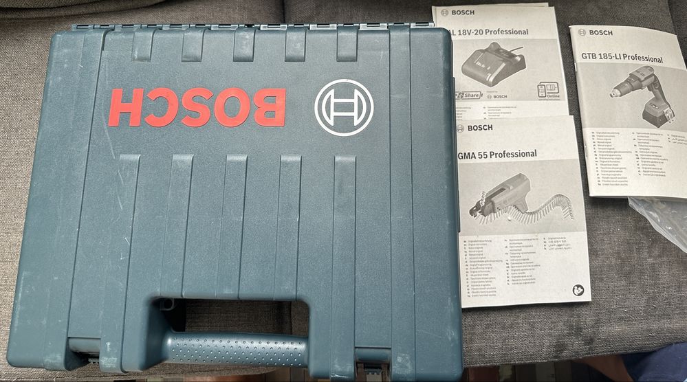 Акумулаторен винтоверт Bosch GTB-Li+GMA55