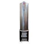 Boiler pe lemne inox