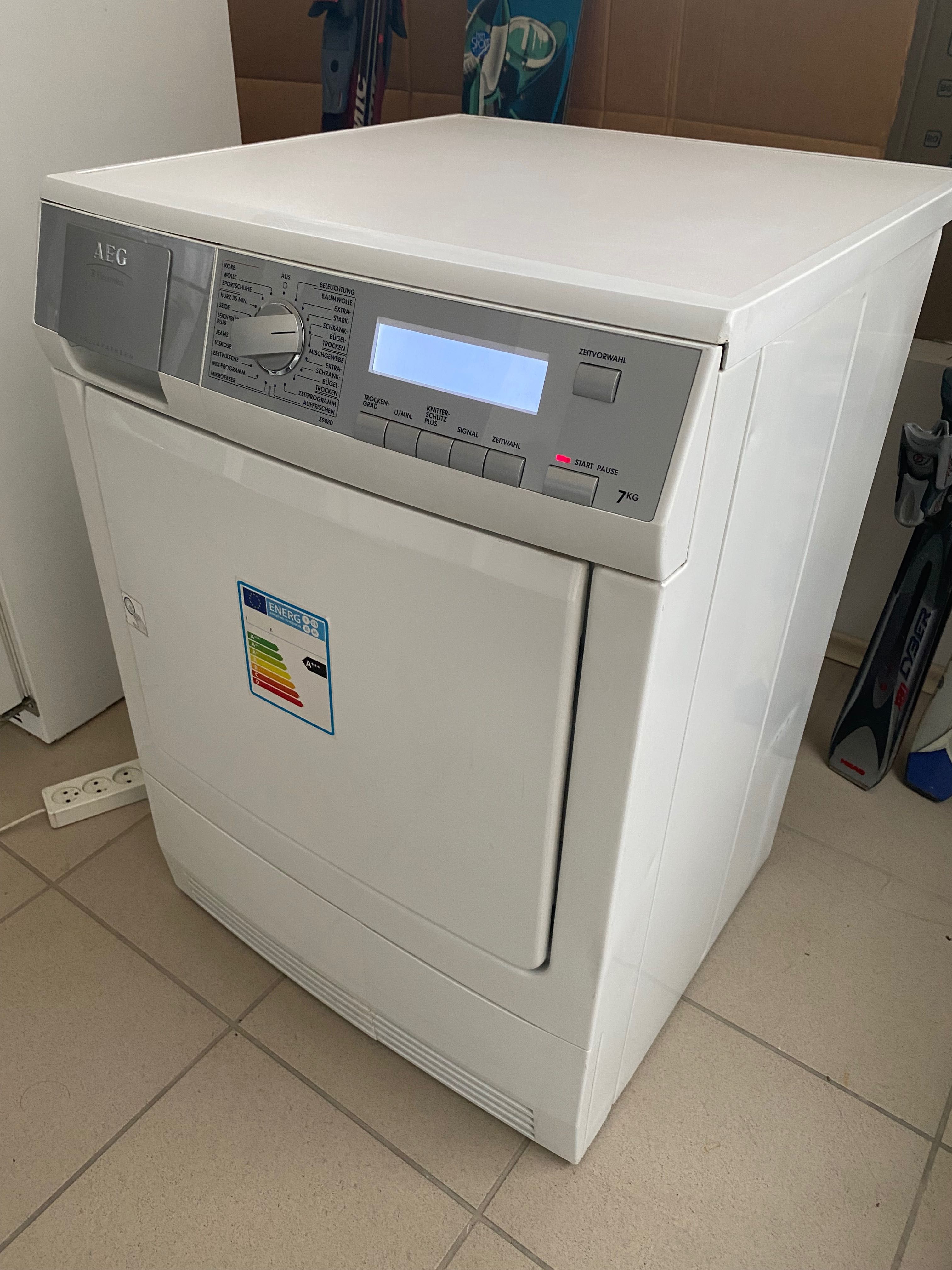 Сушилня AEG Electrolux -7 кг термопомпа  Мод.Т59880,А +++