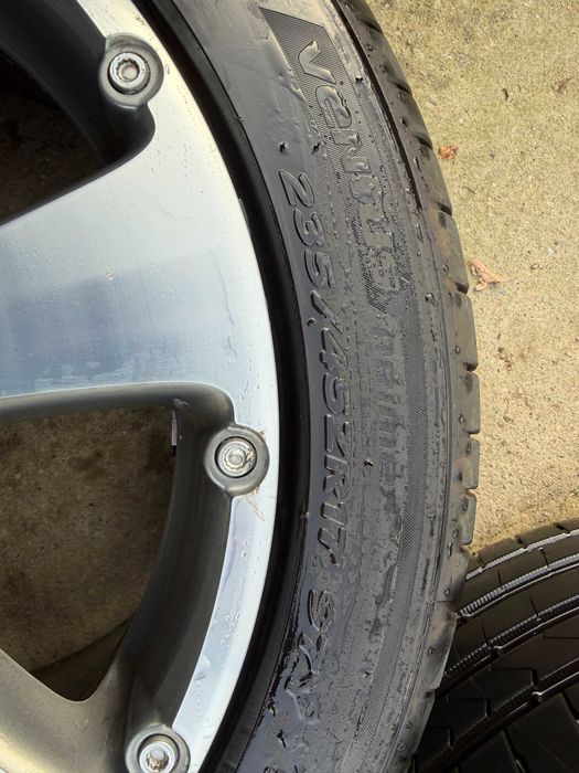 Set Jante VW Cross Touran 17" Funplay cu anvelope noi