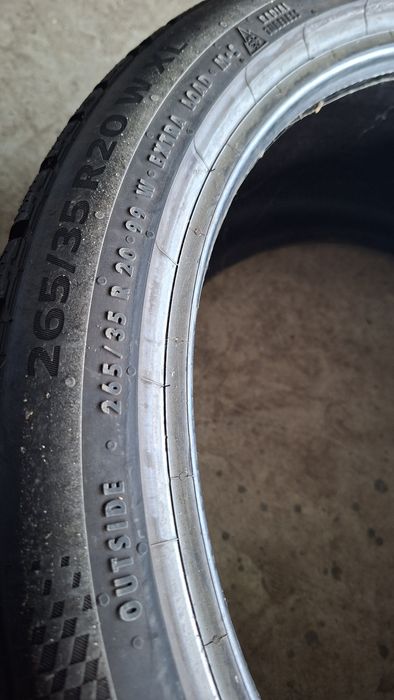 1buc 265 35 R20 Continental iarna M+S cauciuc anvelopa ms 20