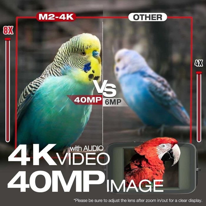 GeowFiiTech M2 Бинокъл за нощно виждане 4K