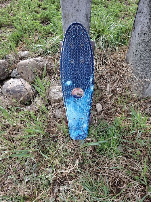 Pennyboard albastru