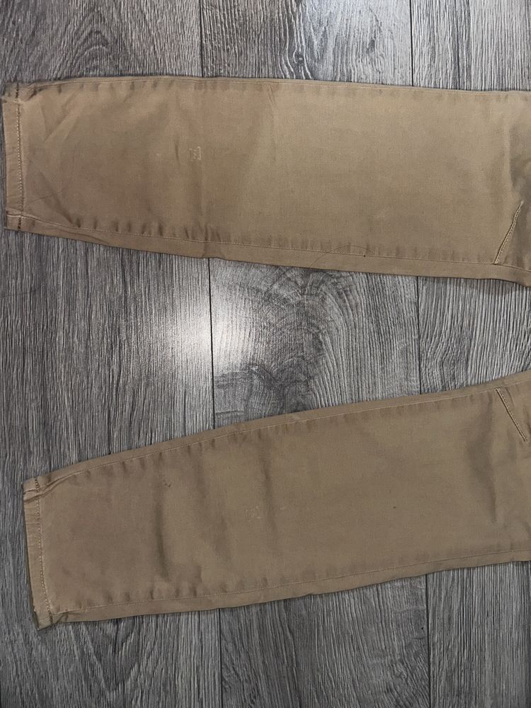 Pantaloni office bej Mos Mosh