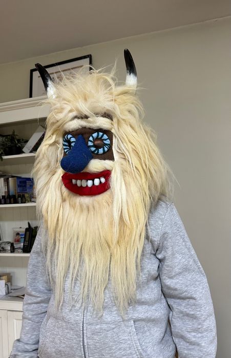 Mască de anul nou/ Masti traditionale de anul nou