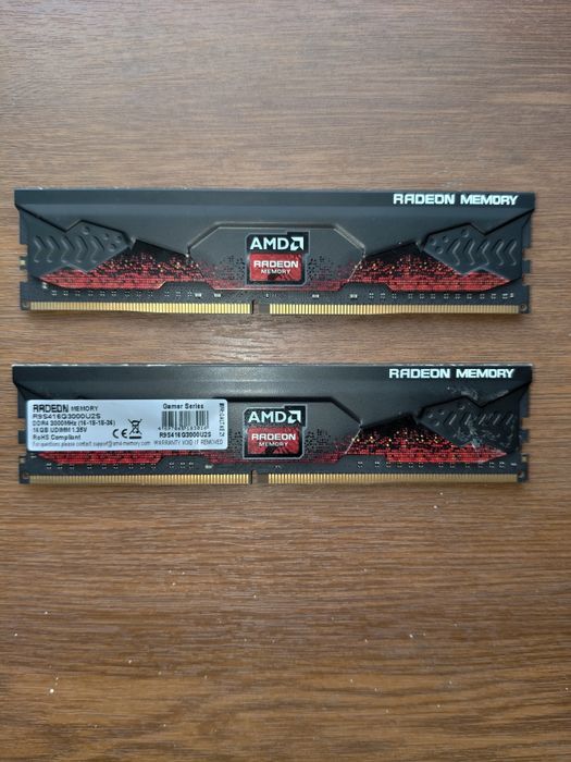 DDR4 32GB 16x2 AMD Radeon Memory