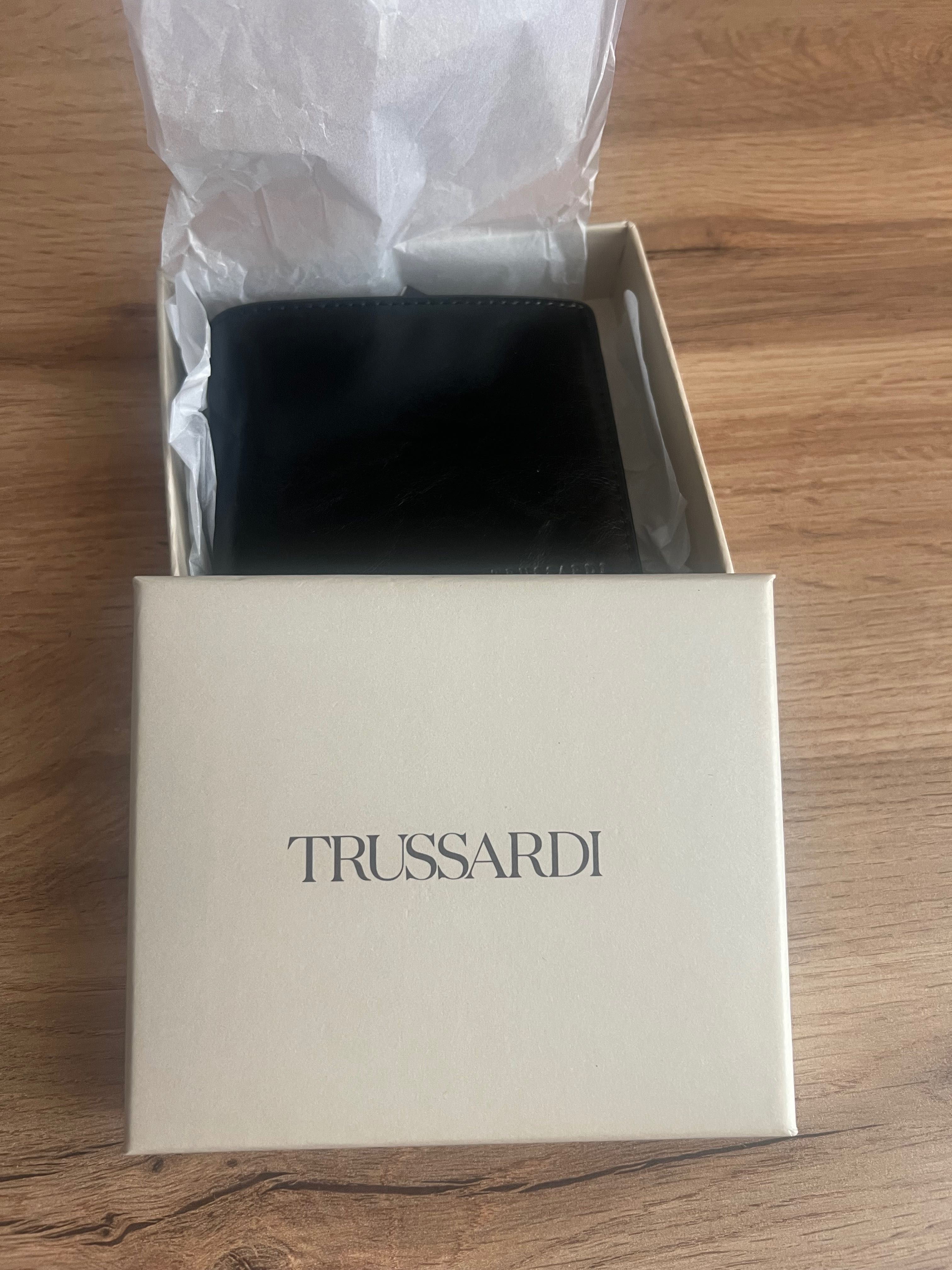 Мъжки кожен портфейл Trussardi
