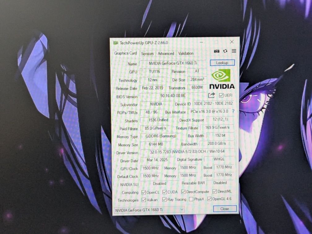 Игровой компьютер (сетап) GTX 1660TI