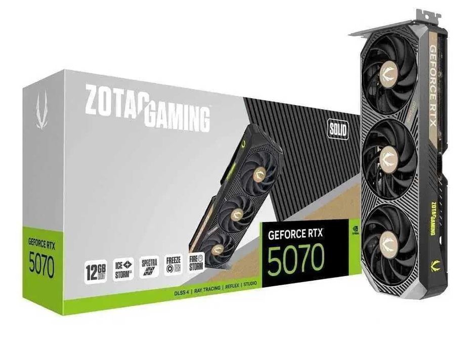 Видеокарта ZOTAC Gaming GeForce RTX 5070-12GB GDDR7