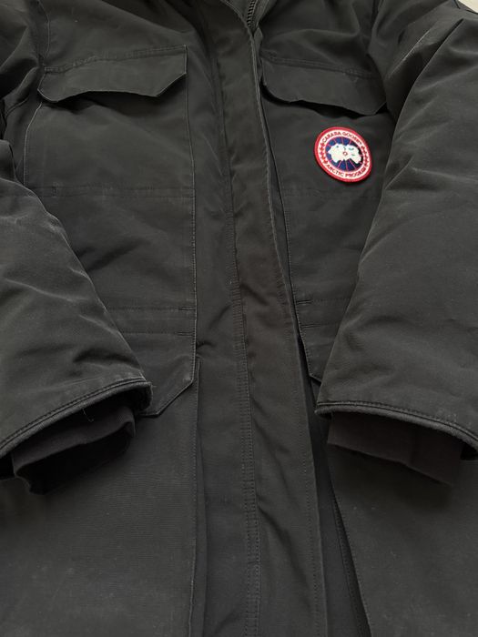 РЯДКО! Ново оригинално гуши пух яке Canada Goose Expedition Parka