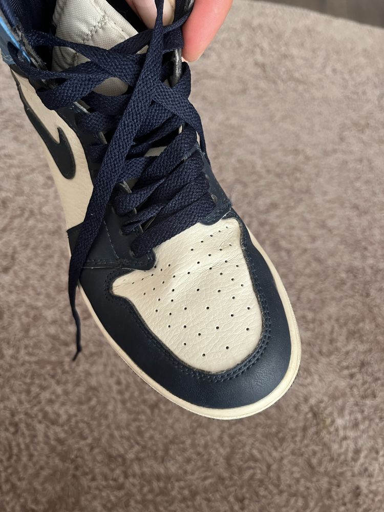 Nike Air Jordan 1 Obsidian-оригинални мъжки маратонки
