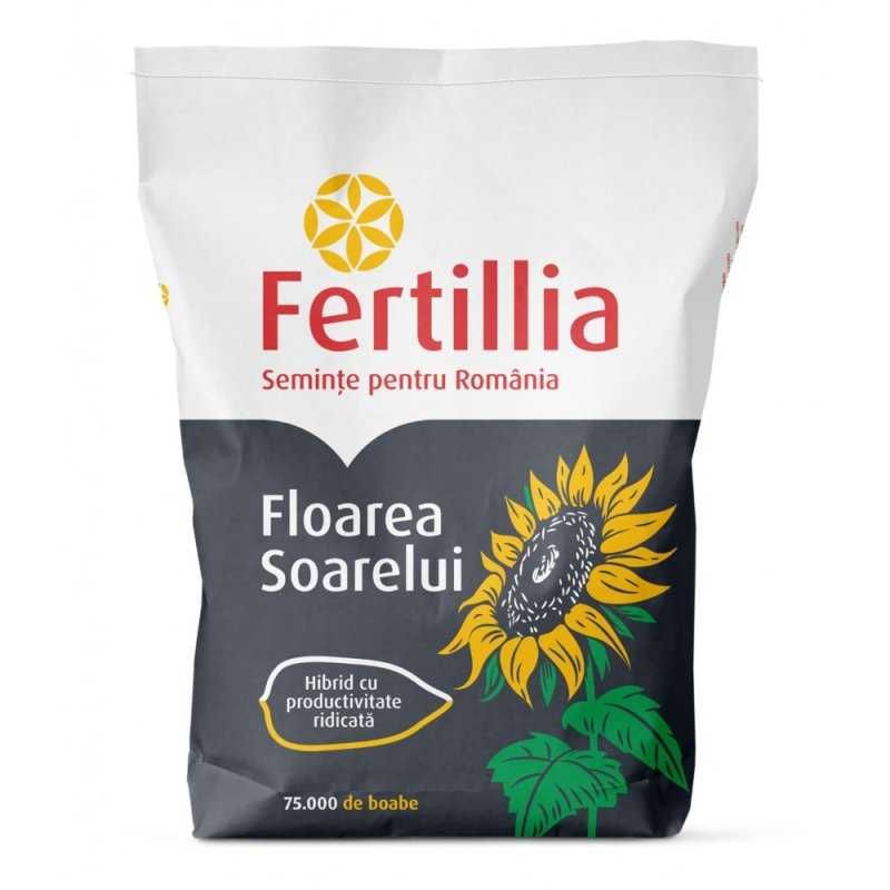 Seminte de floarea soarelui fd15cl58, 75000 seminte, fertillia