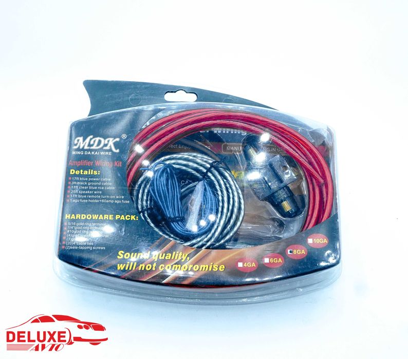 Провода для сабвуфера 8Gа, провода для саб РАССРОЧКА