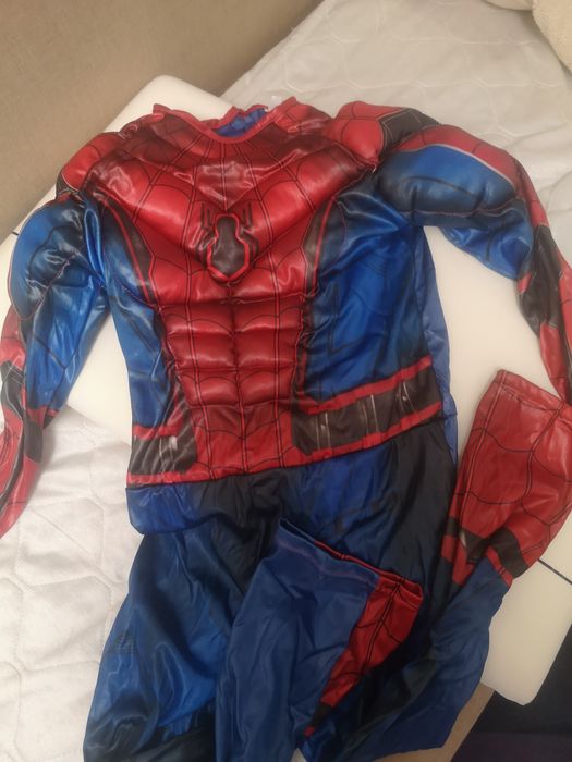 Новогодний костюм, человек паук