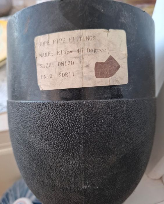 Фитинг размер DN под трубу Турция 160диам