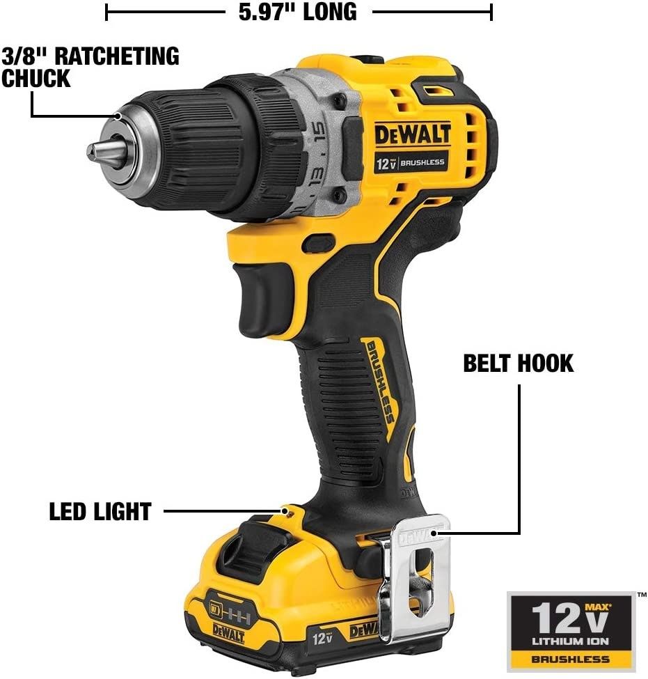 Шуруповерт Dewalt DCD701 12V (Оригинал)