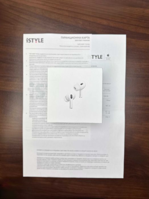 Оригинални Чисто Нови Apple Airpods Pro 2 Magsafe (Фактура Касов Бон)