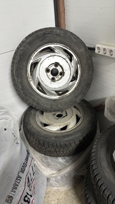 4 титановых колеса R14