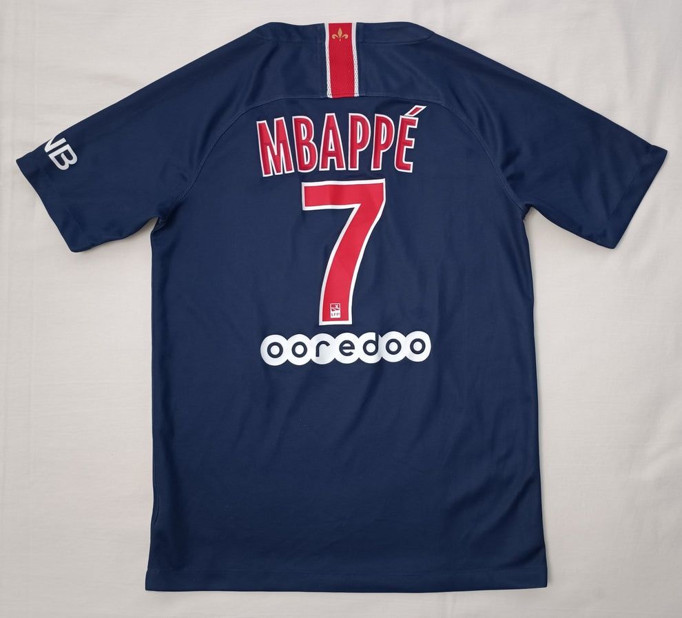 Nike DRI-FIT PSG #7 Mbappe Jersey оригинална тениска ръст 158-170см