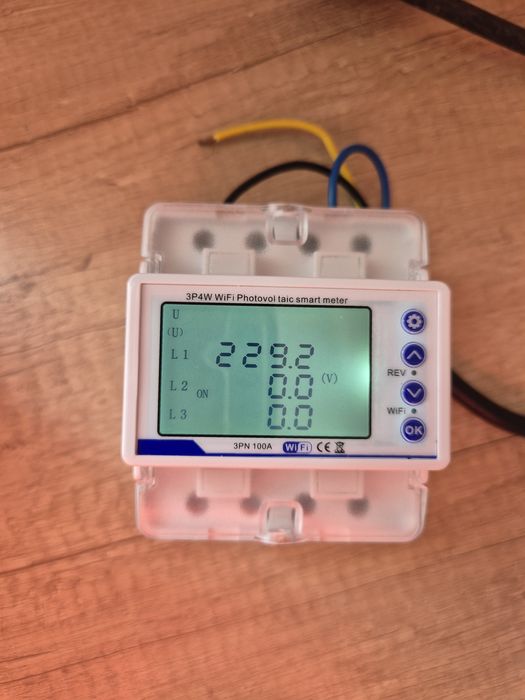 Contor SMART Wifi bidirectional trifazic 380v 100A