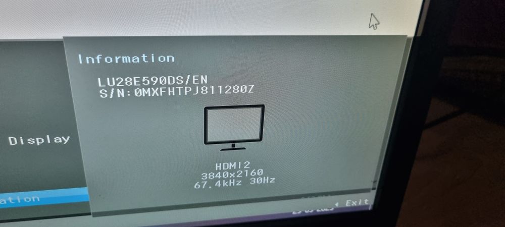 Monitor samsung 28 inch 4k ultra hd
