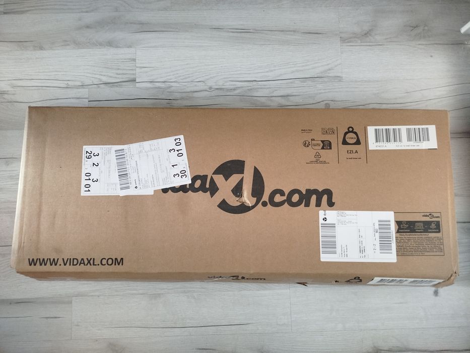 Стенен рафт с чекмедже и нощни шкафчета