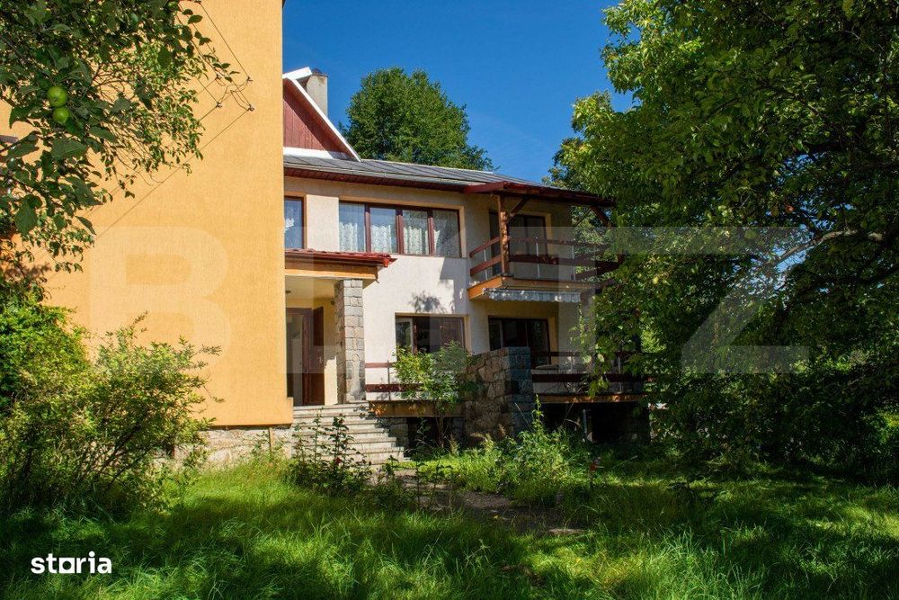 Casa 7 camere,200mp utili si 1200 mp(12 ari) teren aferent,Sangeorz-Ba