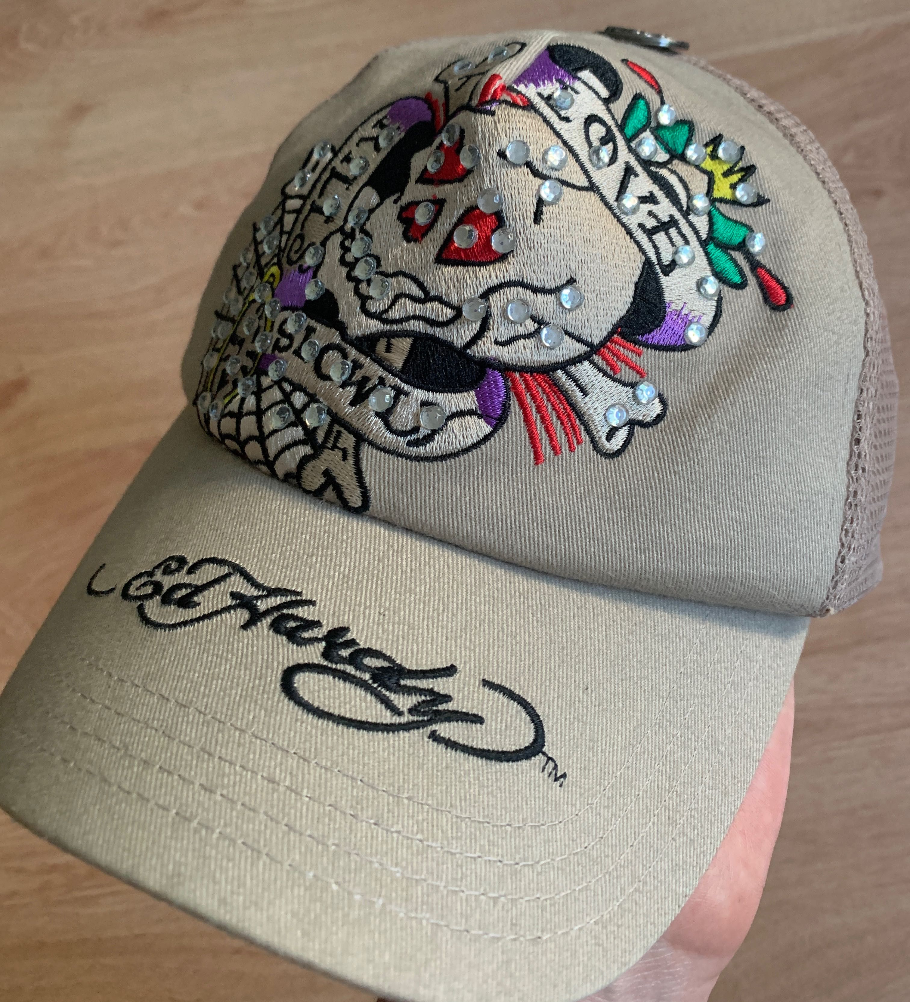 Шапка Ed hardy y2k