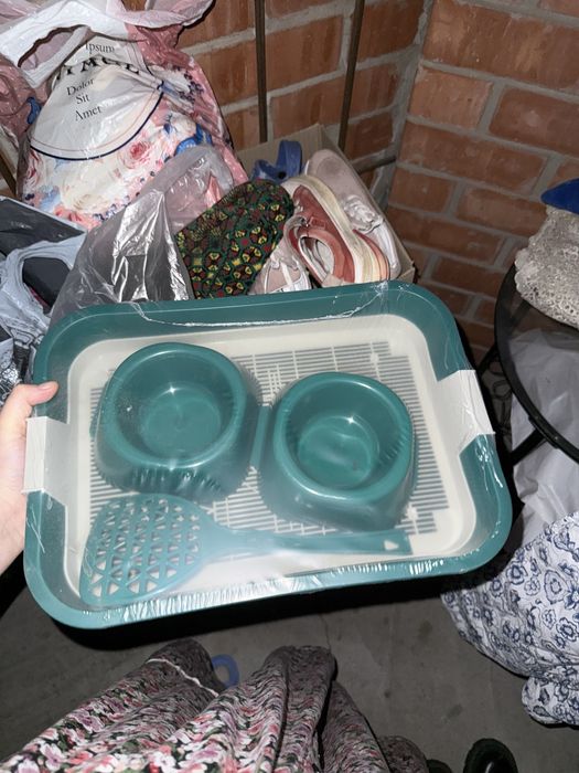 Набор для кошки лоток+миска