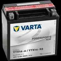 Аккумуляторы на мото технику Varta ytx14-bs Ah 12