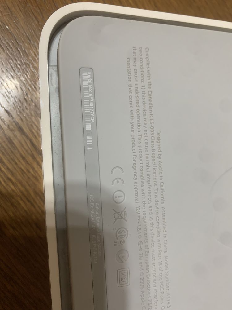 router Airport Extreme A1143