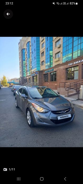 Хюндай элантра 2013г полный комплектация казак учёт.