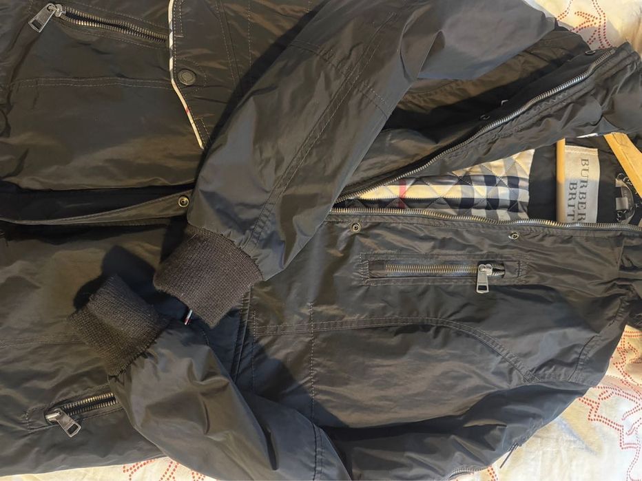 Burberry яке с шапка