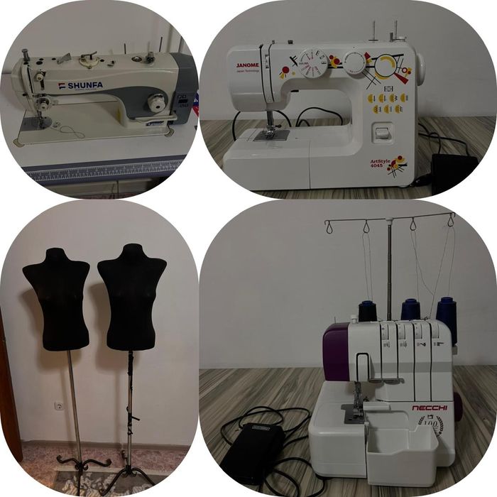 Продам швейные машинки, манекены