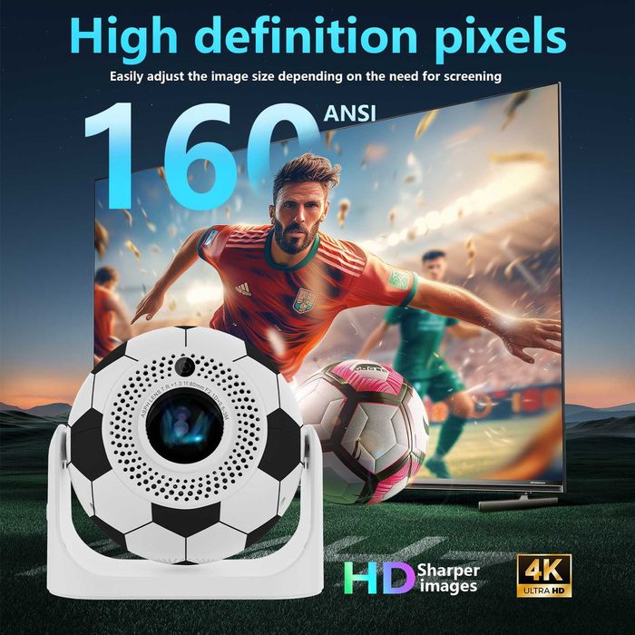 Videoproiector AOKANG JY360, Android 13, Wi-Fi6, Bluetooth 5.0