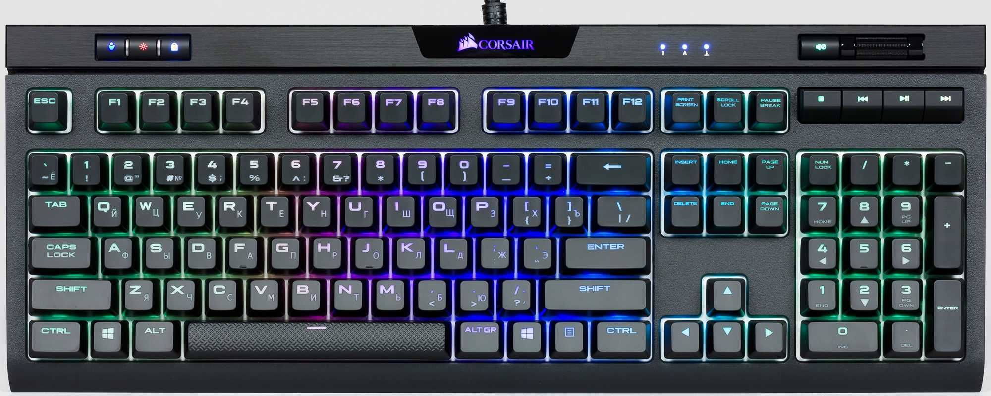 Механическая игровая клавиатура Corsair STRAFE RGB MK.2