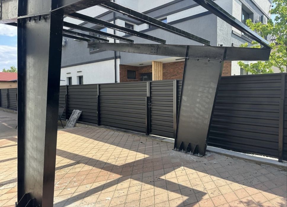 Structura carport auto copertina 1/2/3 parcare masina