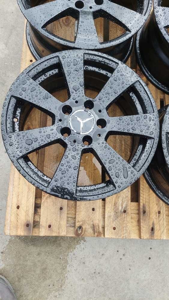 Jante Mercedes 7.0x16 et 43 5x112 Originale Black Edition