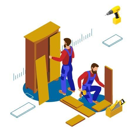 Montaj mobila bucătărie și montarea electrocaznicelor