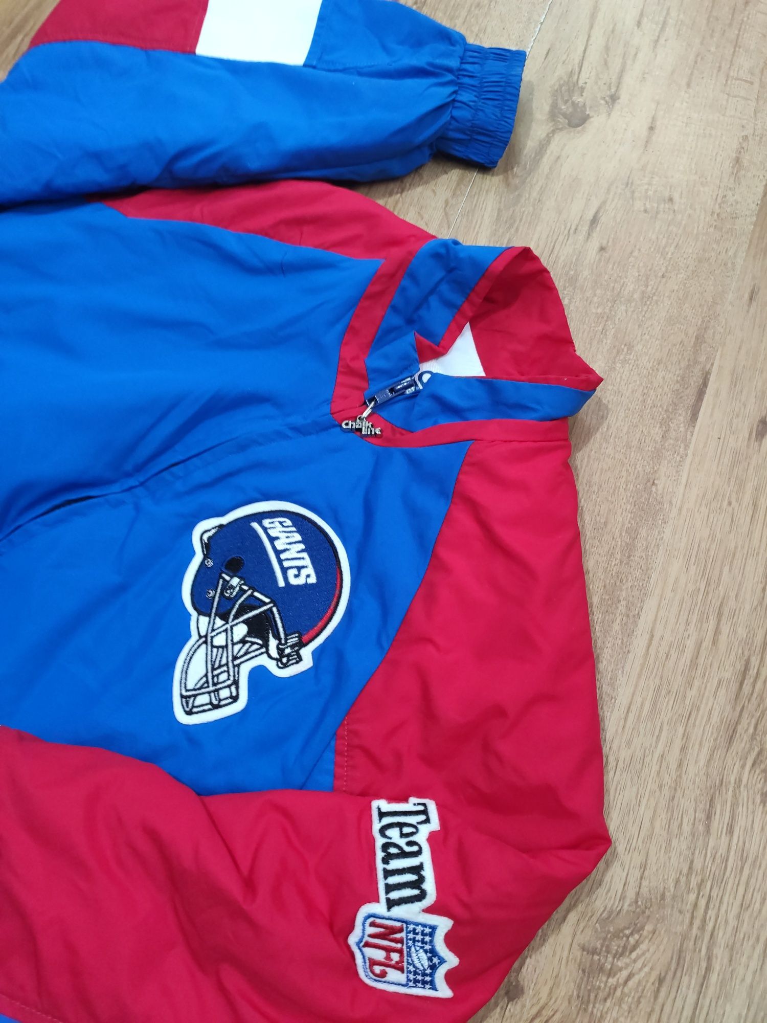 Geaca bomber vintage made in USA NFL New York Giants mărimea M